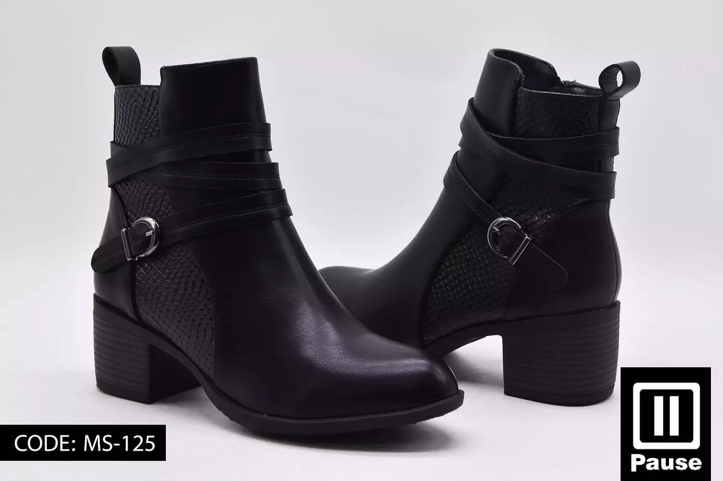 MS-125 HEELED ANKLE BOOST