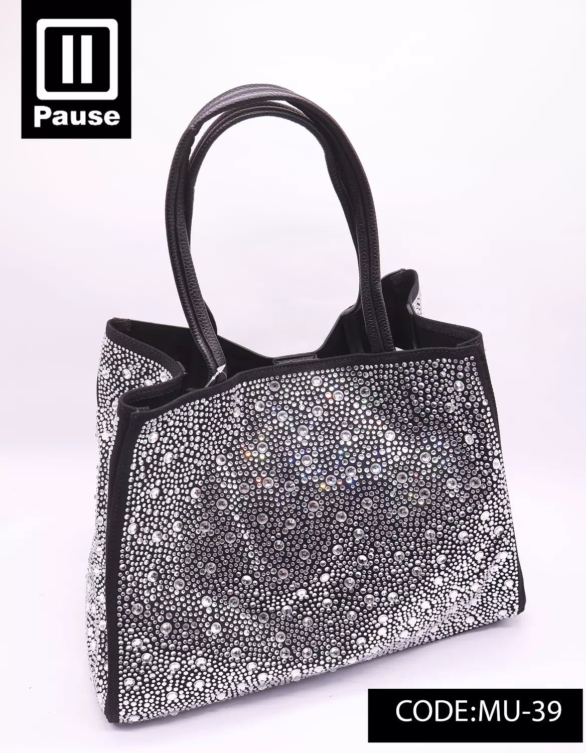 MU-39 GLITTER TOTE BAG