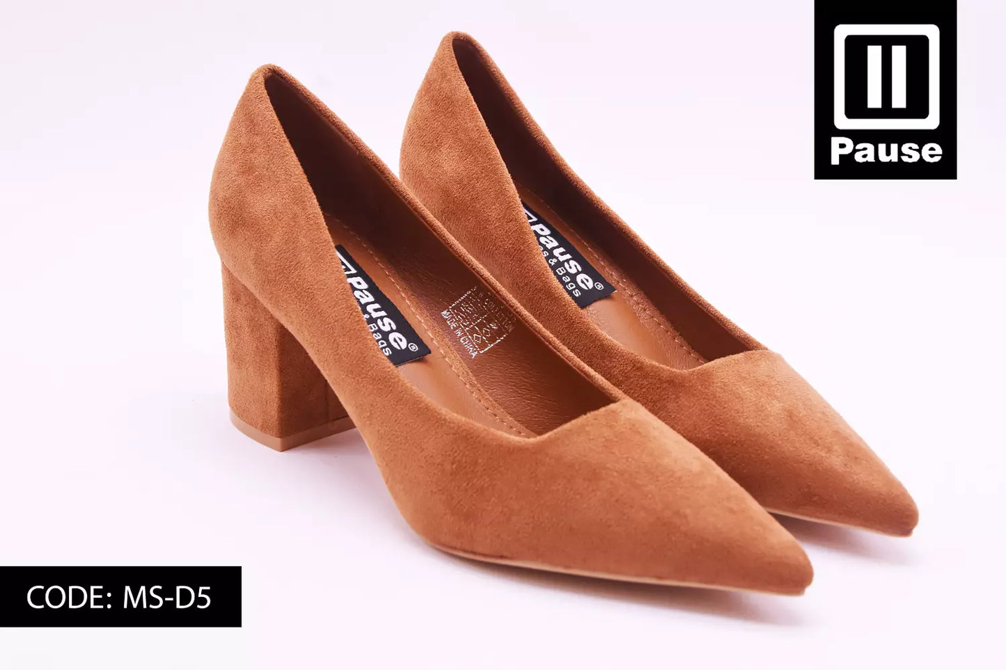 MS-D5 BLOCKED 5CM PUMPS