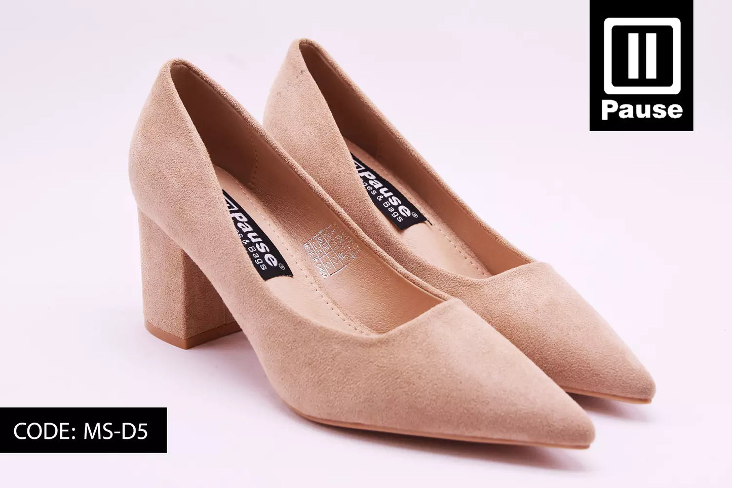 MS-D5 BLOCKED 5CM PUMPS