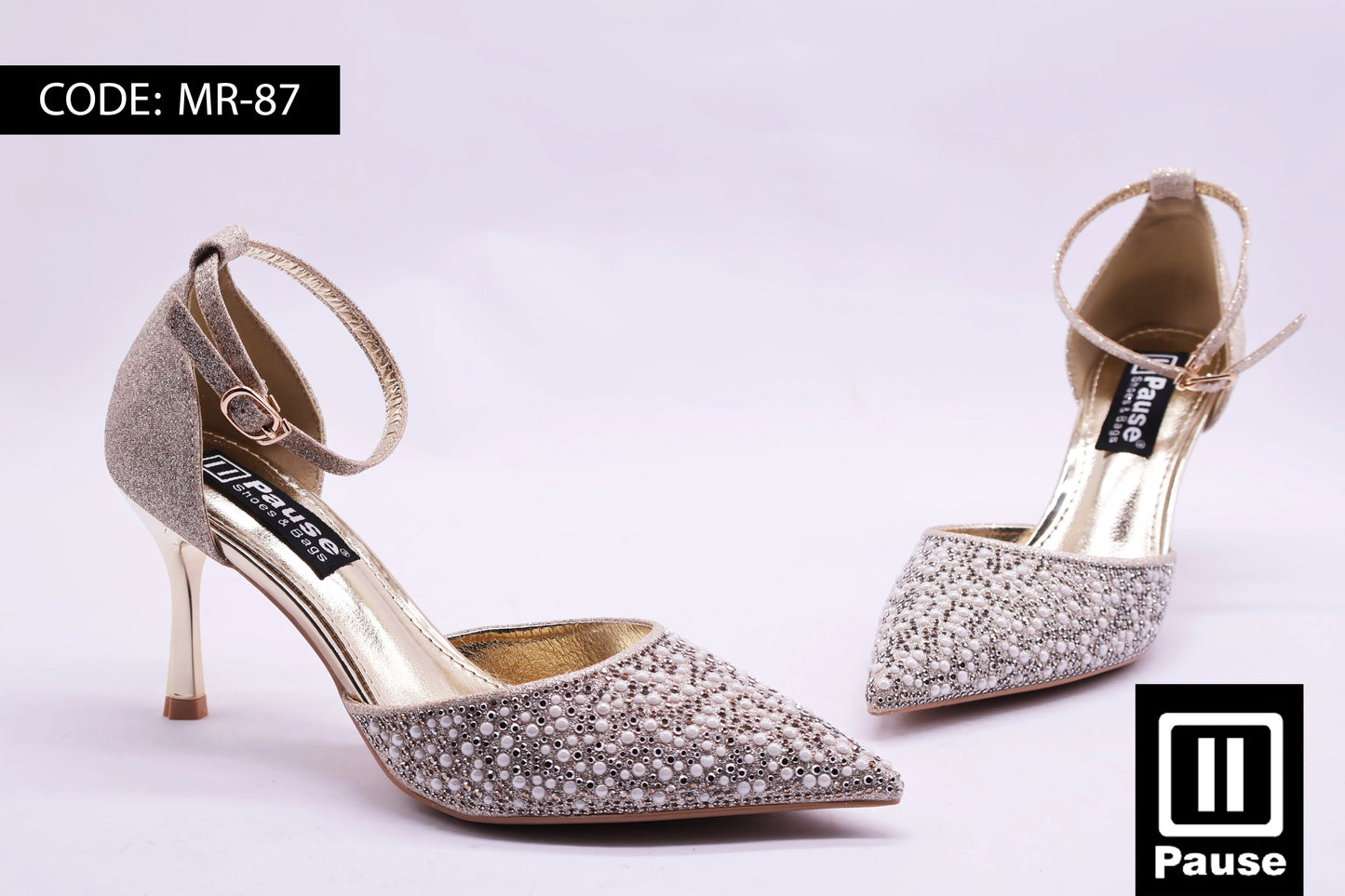 MR-87 Pearls Heels