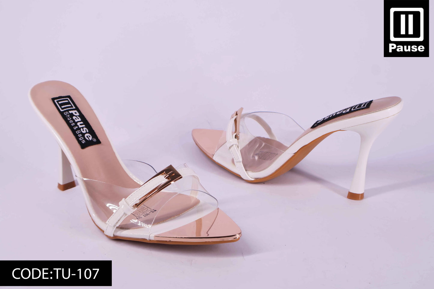 TU-107 HEELED SLIPPER