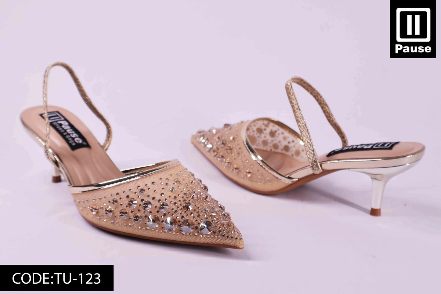 TU-123 SLINGBACK HEELS