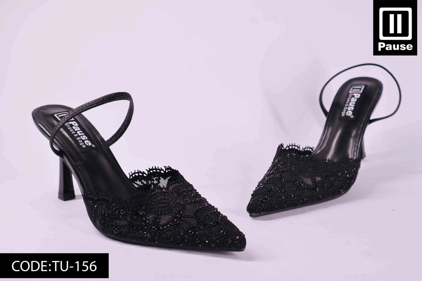 TU-156 SLINGBACK HEELS