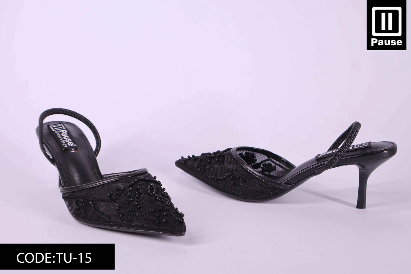 TU-15 SLINGBACK HEELS