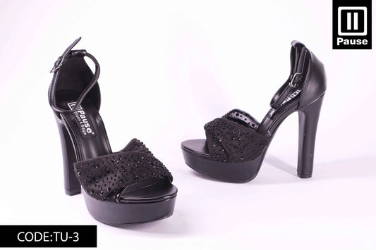 TU-3 HIGH HEELED SANDAL