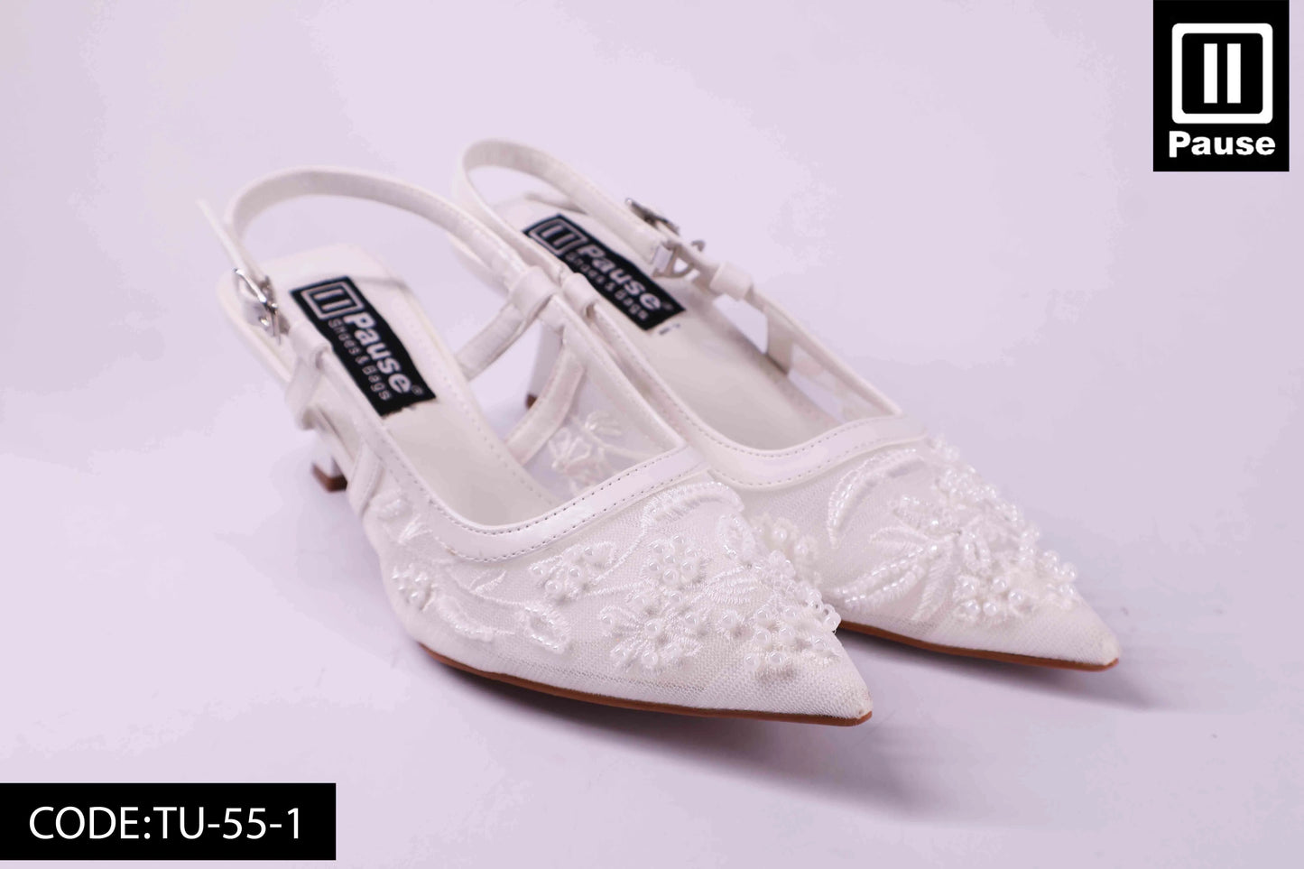 TU-55-1 WEDDING HEELS
