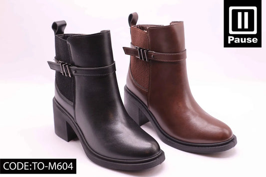 TO-M604 HEELED ANKLE BOOTS