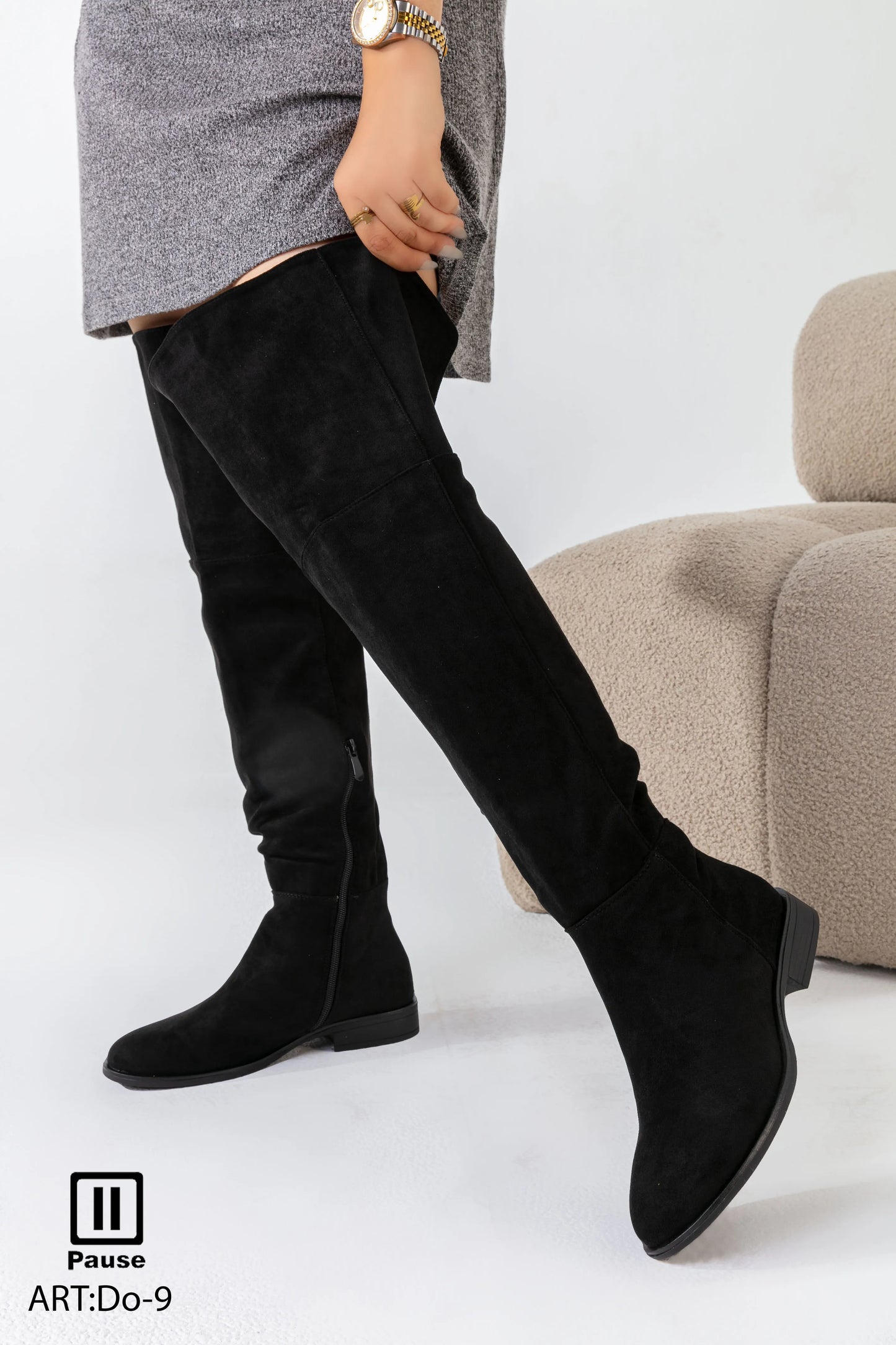 DO-9 OVER KNEE BOOTS