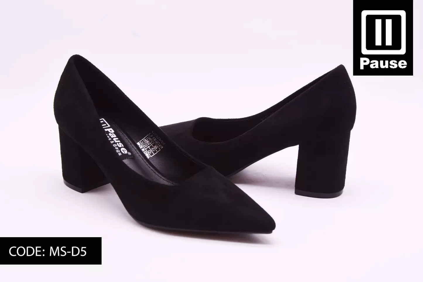 MS-D5 BLOCKED 5CM PUMPS