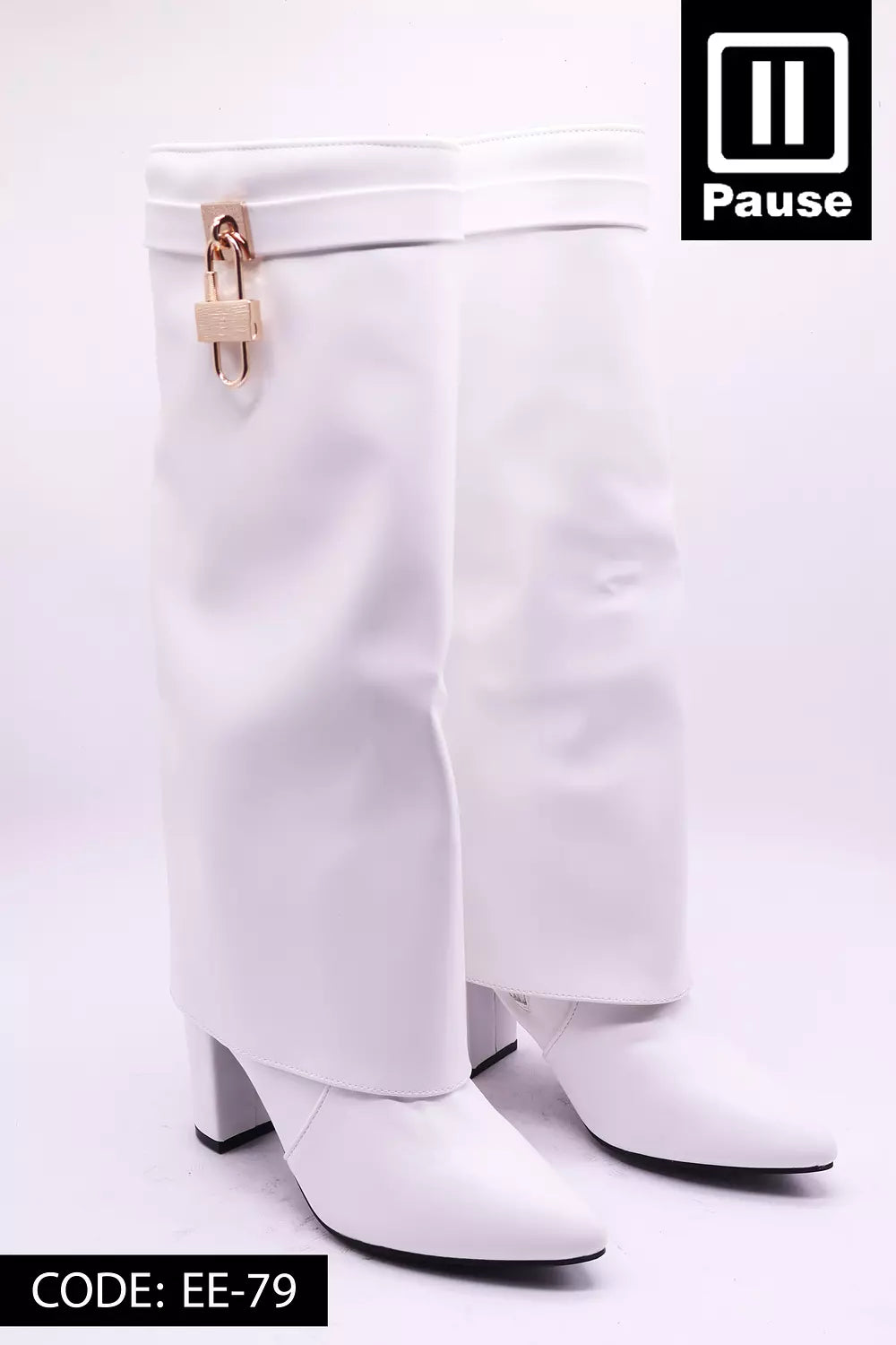 EE-79 HIGH HEEL KNEE BOOTS