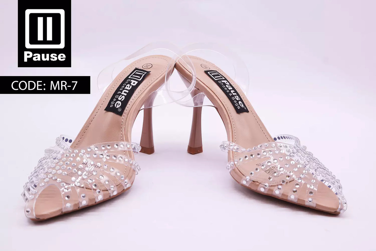 MR-7 TRANSPARENT HEELS