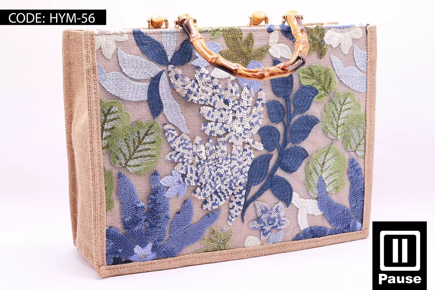 HYM-56 FLORAL HANDBAG