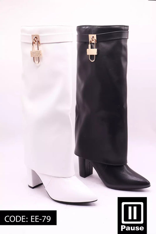 EE-79 HIGH HEEL KNEE BOOTS