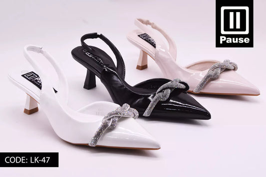 LK-47 SLINGBACK HEELS
