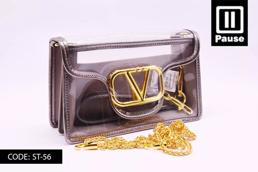 ST-56 TRANSPARENT VALENTINO BAG