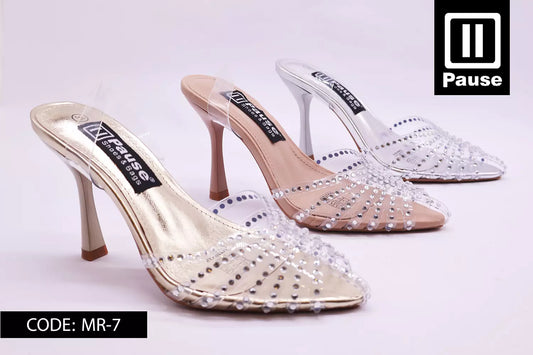 MR-7 TRANSPARENT HEELS