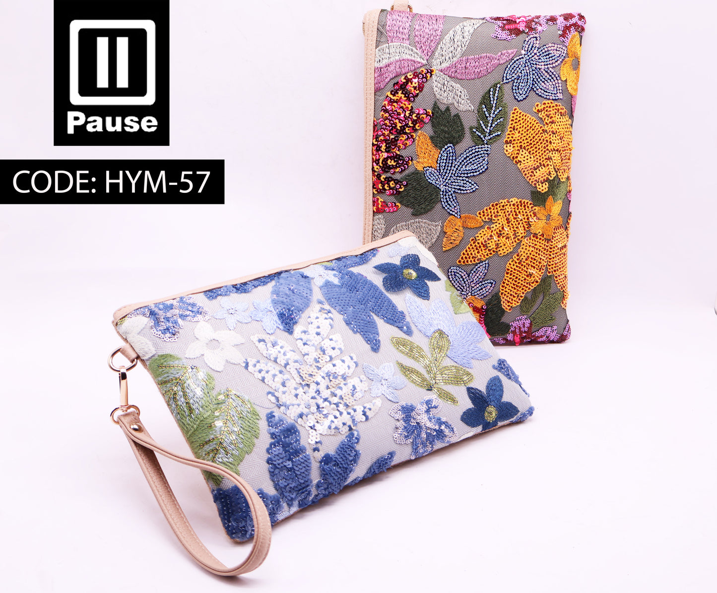 HYM-57 Floral clutch