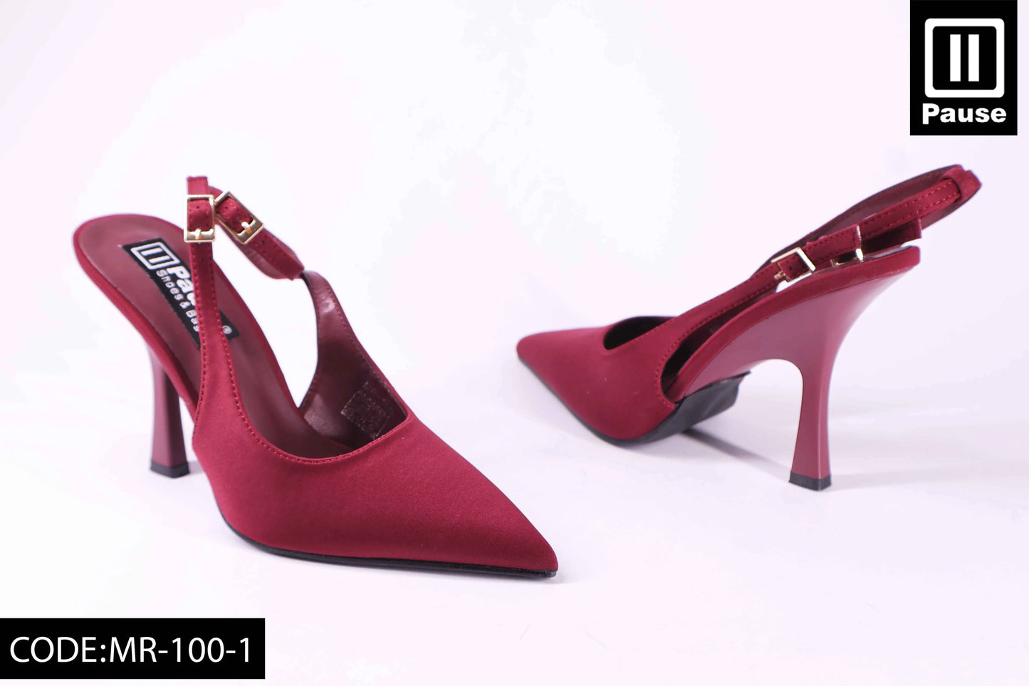 MR-100-1  SLINGBACK HEELS
