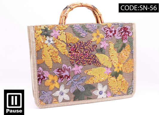 SN-56 Floral handbag
