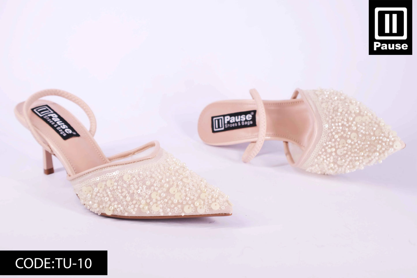 TU-10  SLINGBACK HEELS