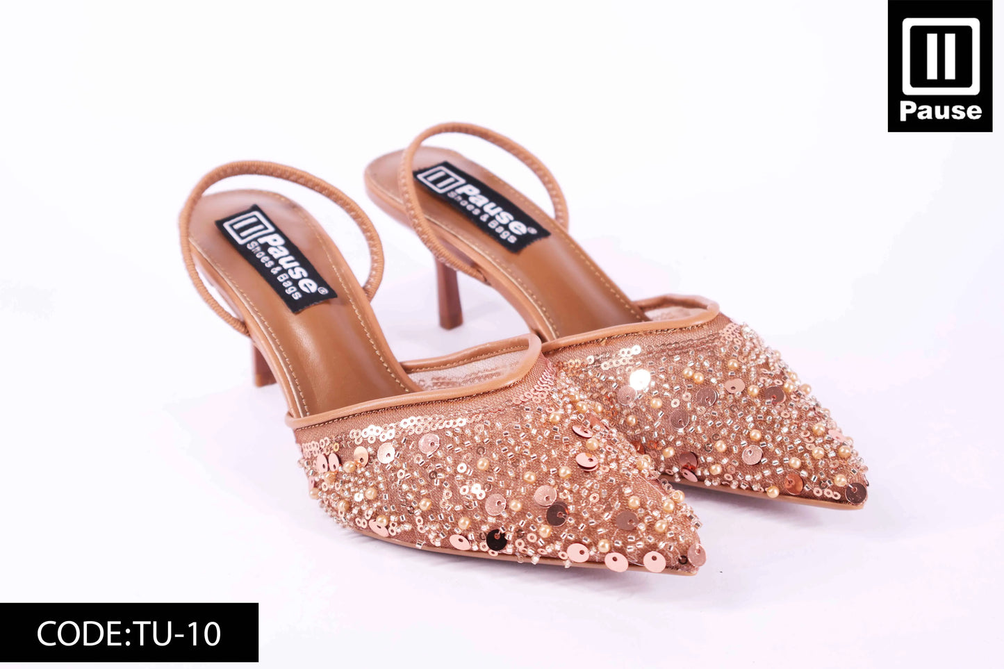 TU-10  SLINGBACK HEELS