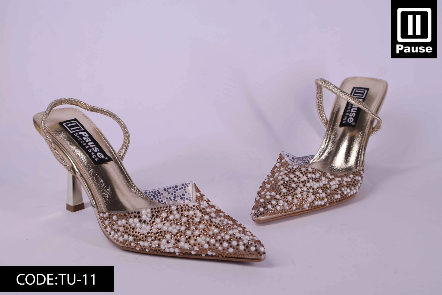 TU-11 SLINGBACK  HEELES
