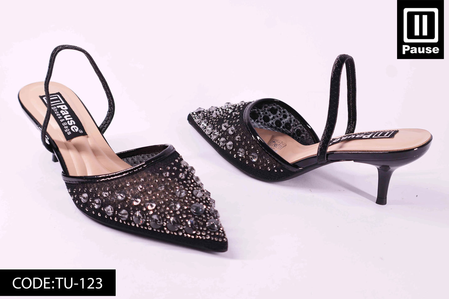 TU-123 SLINGBACK HEELS