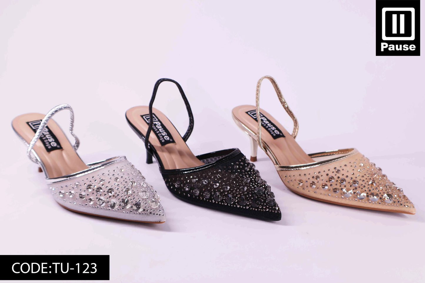 TU-123 SLINGBACK HEELS