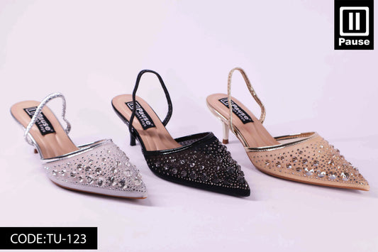 TU-123 SLINGBACK HEELS