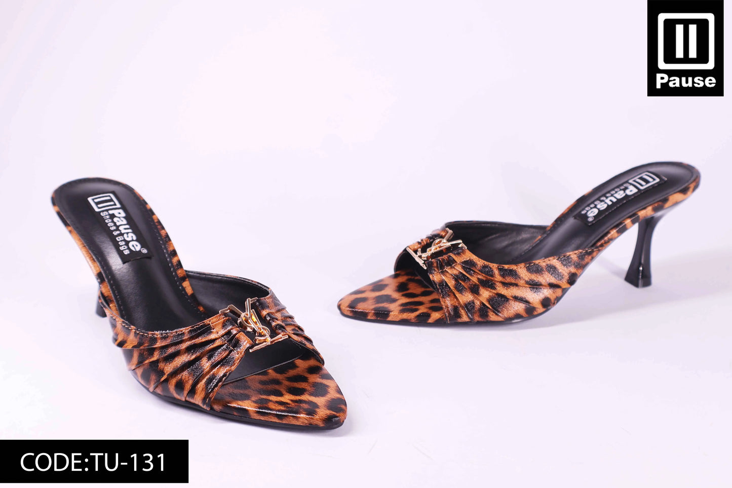 TU-131 HEELED SLIPPERS