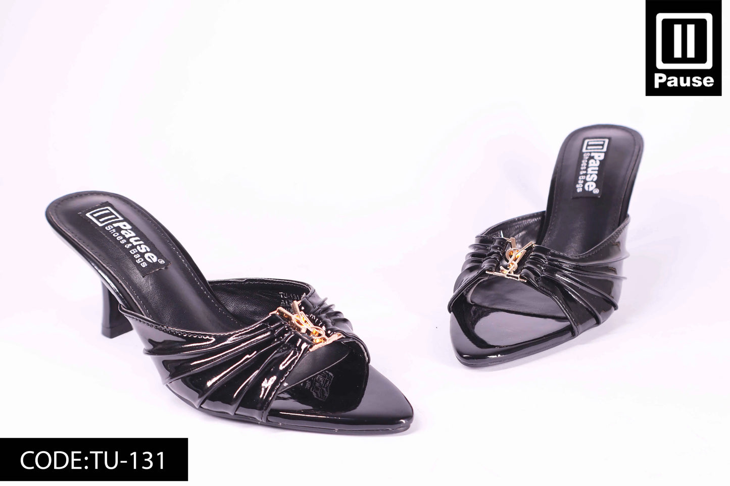 TU-131 HEELED SLIPPERS