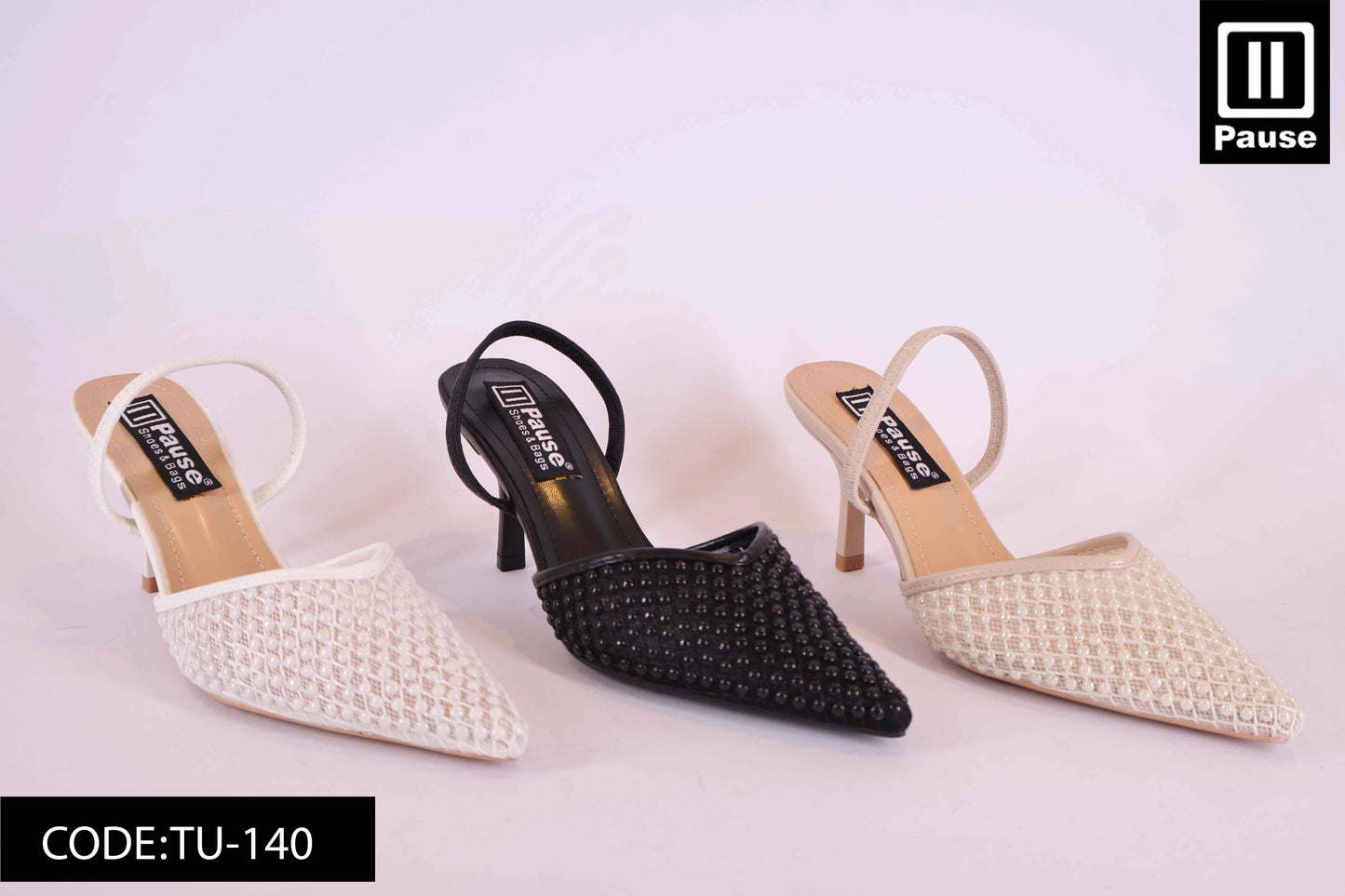 TU-140 SLINGBACK HEELS