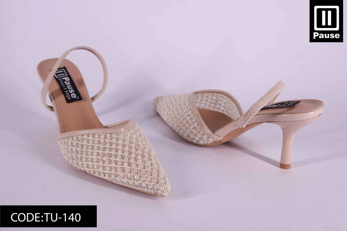 TU-140 SLINGBACK HEELS