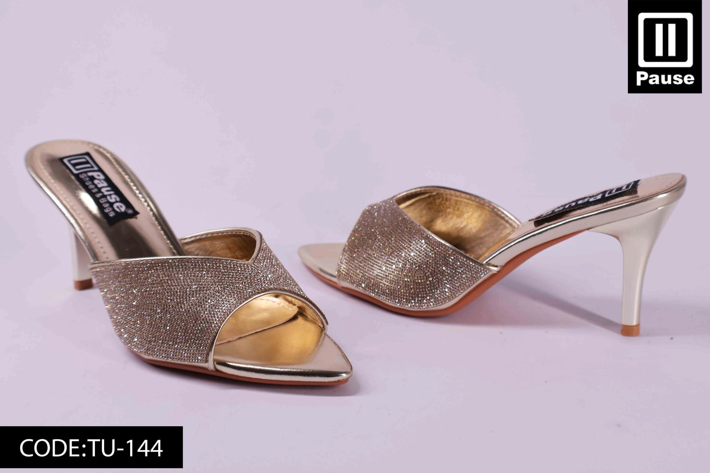 TU-144 HEELED SLIPPER