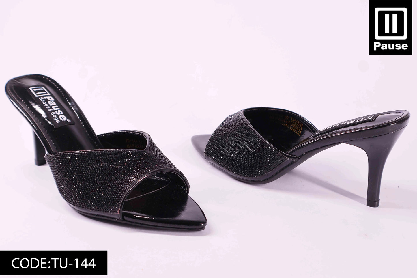 TU-144 HEELED SLIPPER