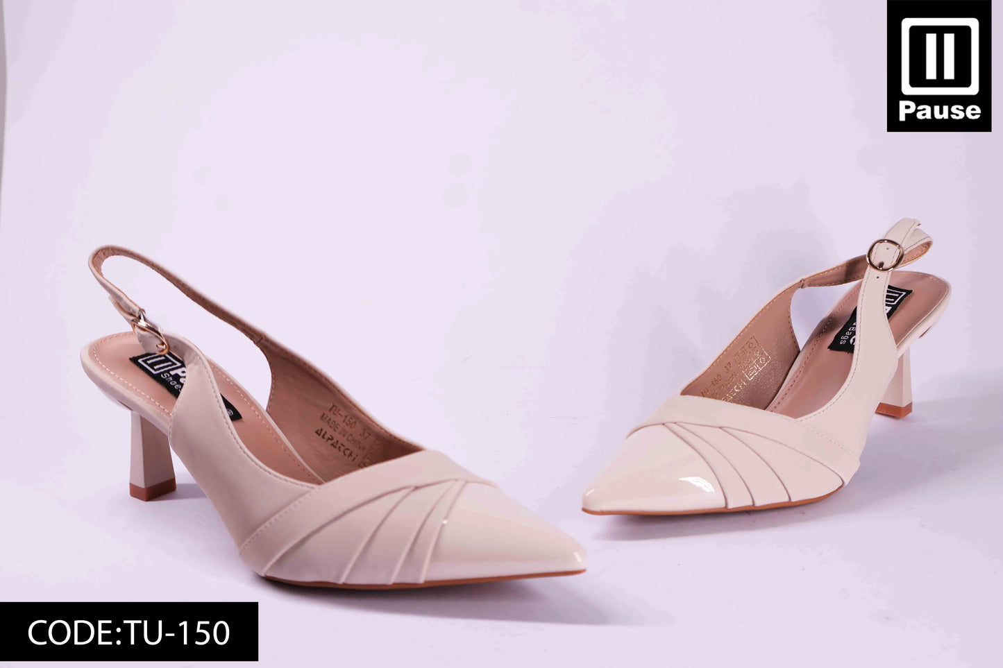 TU-150 SLINGBACK HEELS
