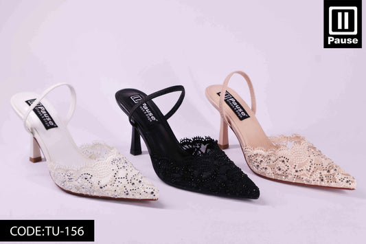 TU-156 SLINGBACK HEELS