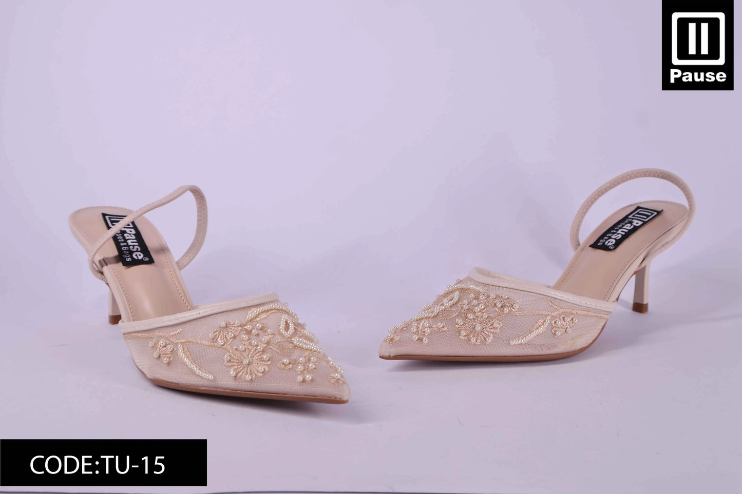 TU-15 SLINGBACK HEELS