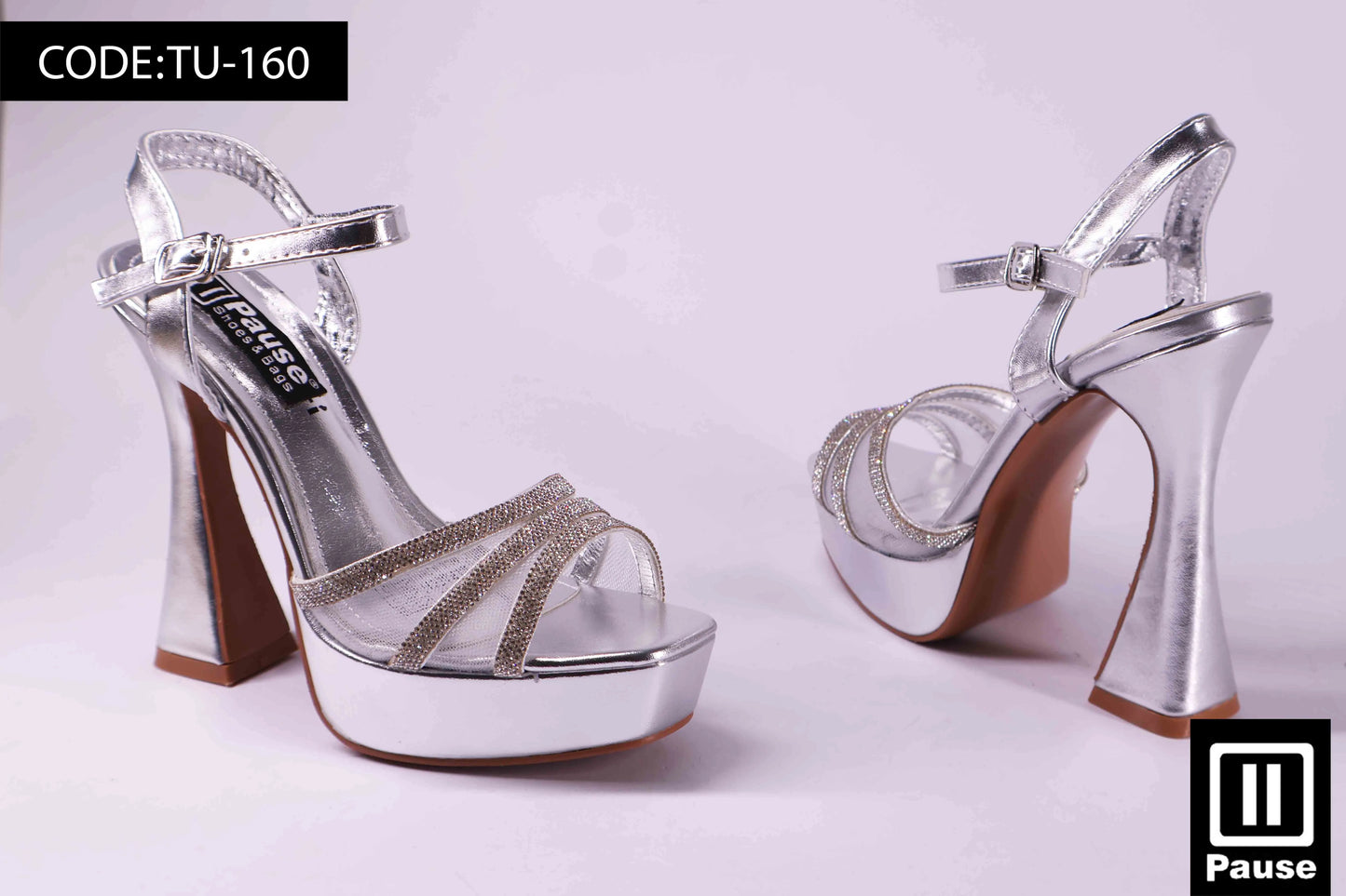 TU-160  HIGH HEELED SANDAL