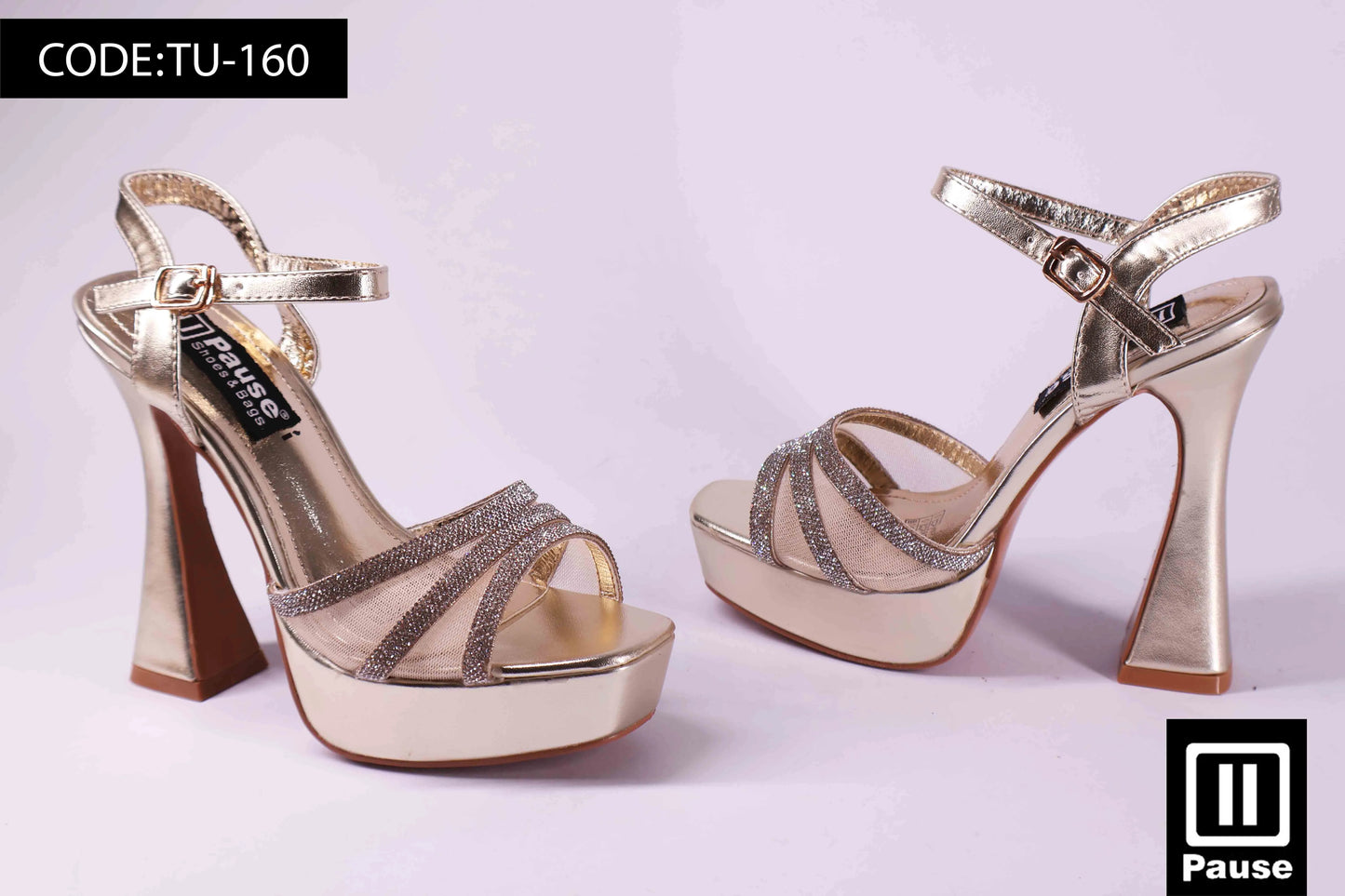 TU-160  HIGH HEELED SANDAL