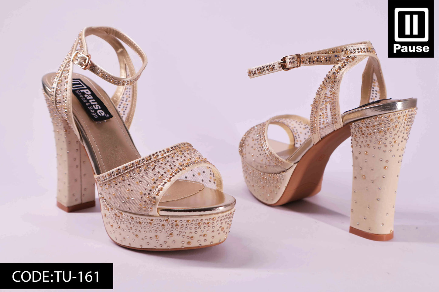 TU-161 HIGH HEELED SANDAL