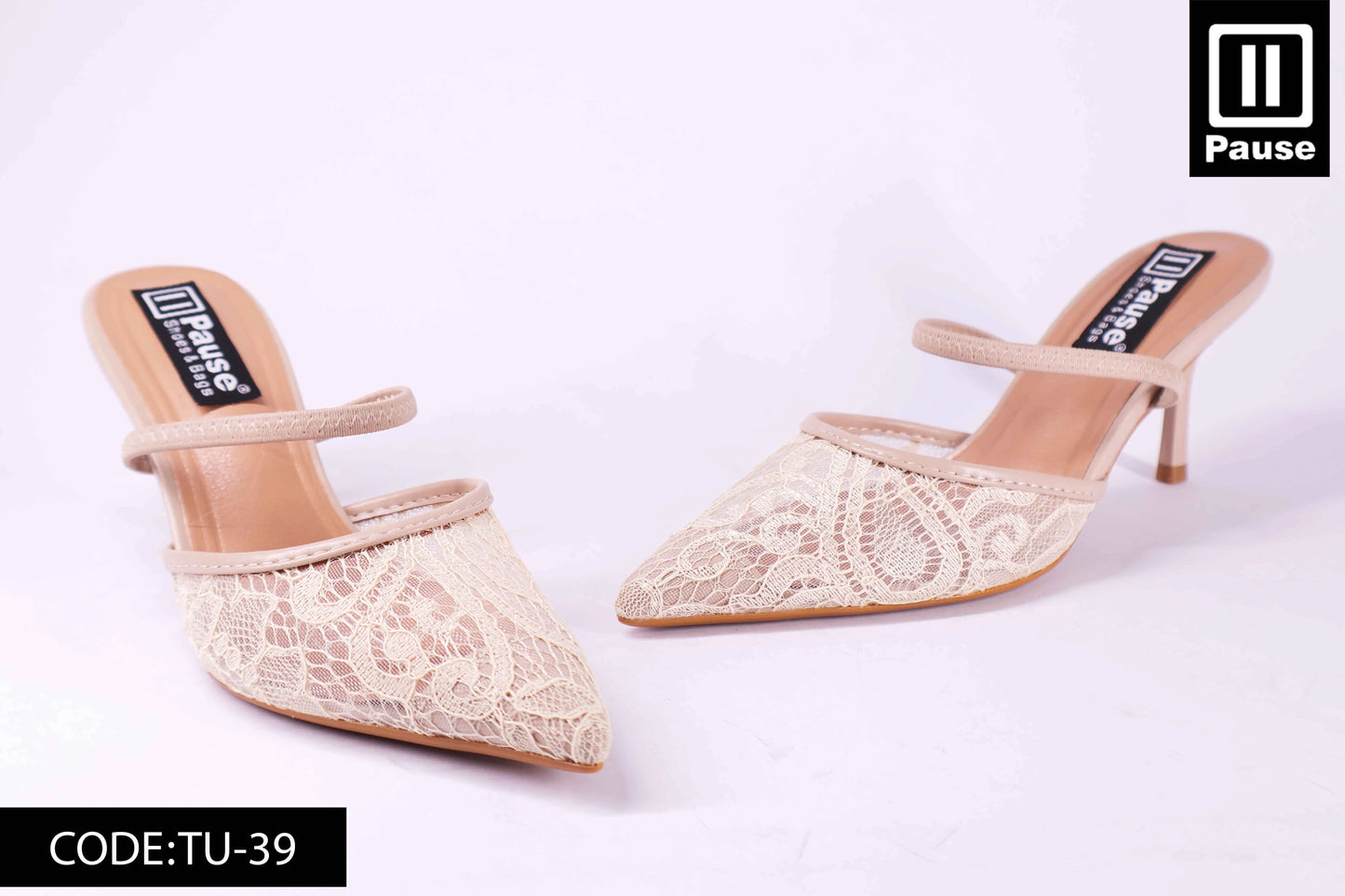 TU-39 SLINGBACK HEELS