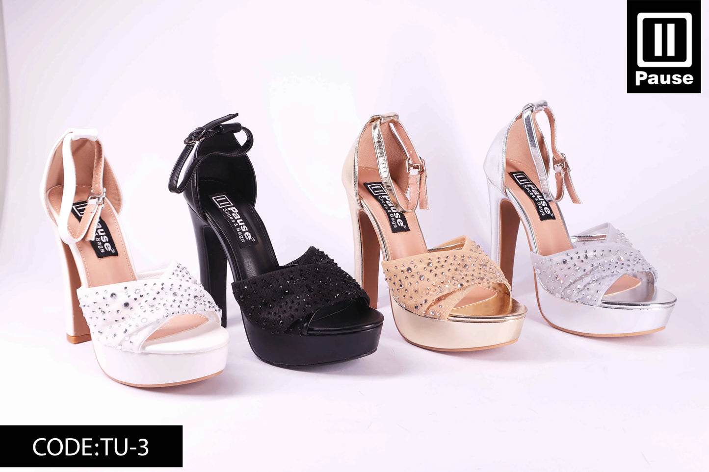 TU-3 HIGH HEELED SANDAL