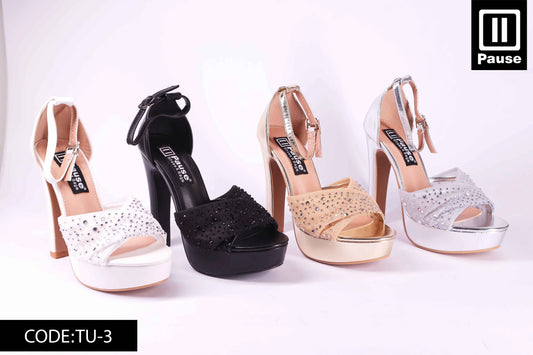 TU-3 HIGH HEELED SANDAL