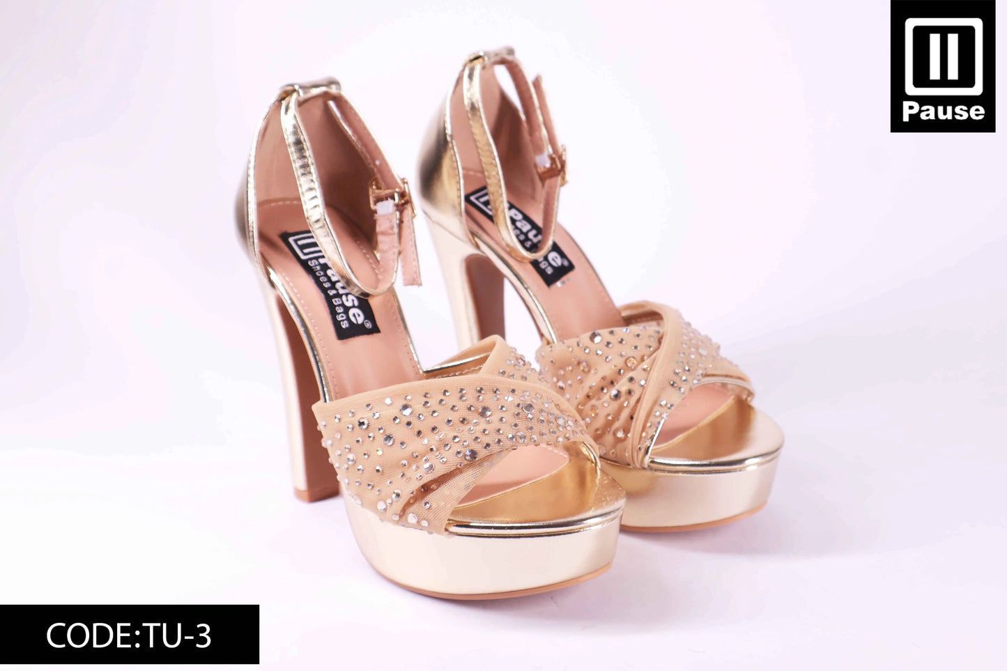 TU-3 HIGH HEELED SANDAL