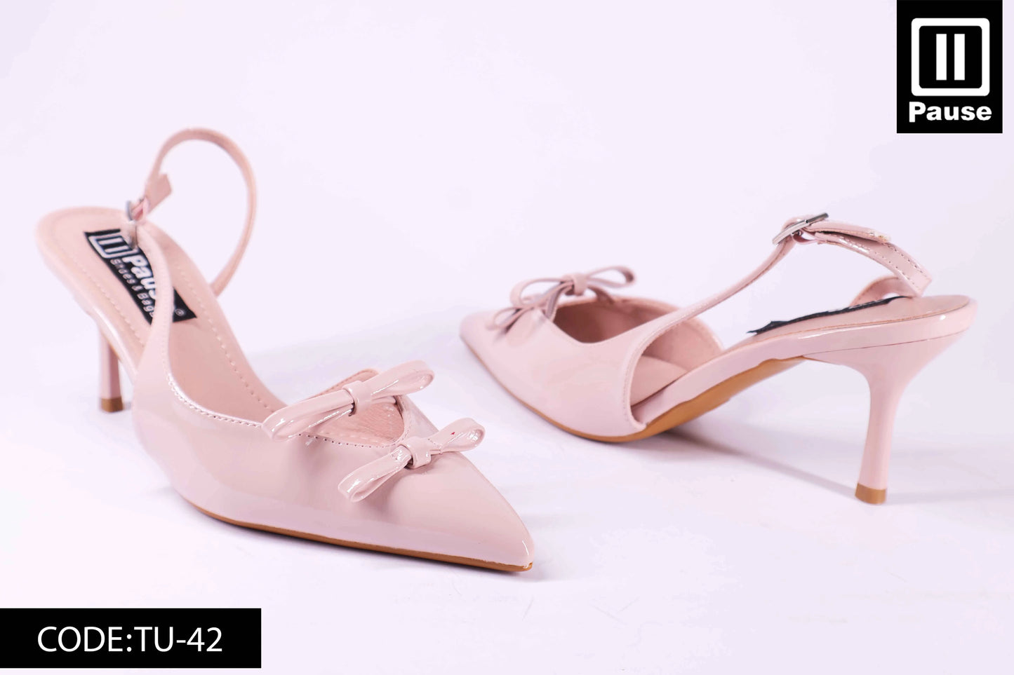TU-42 SLINGBACK HEELS