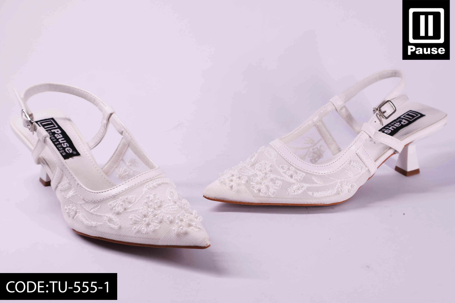 TU-55-1 WEDDING HEELS