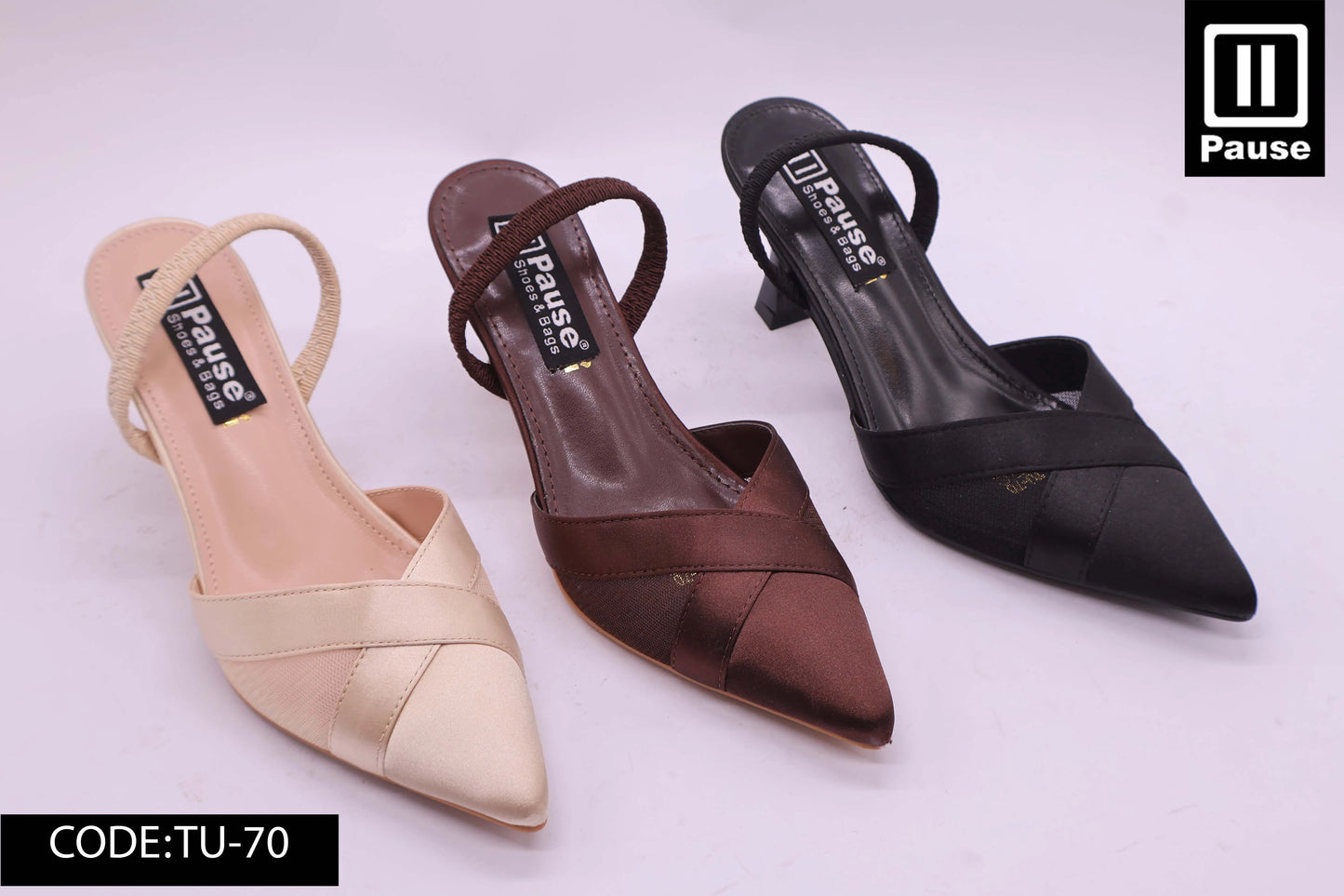 TU-70  SLINGBACK HEELS
