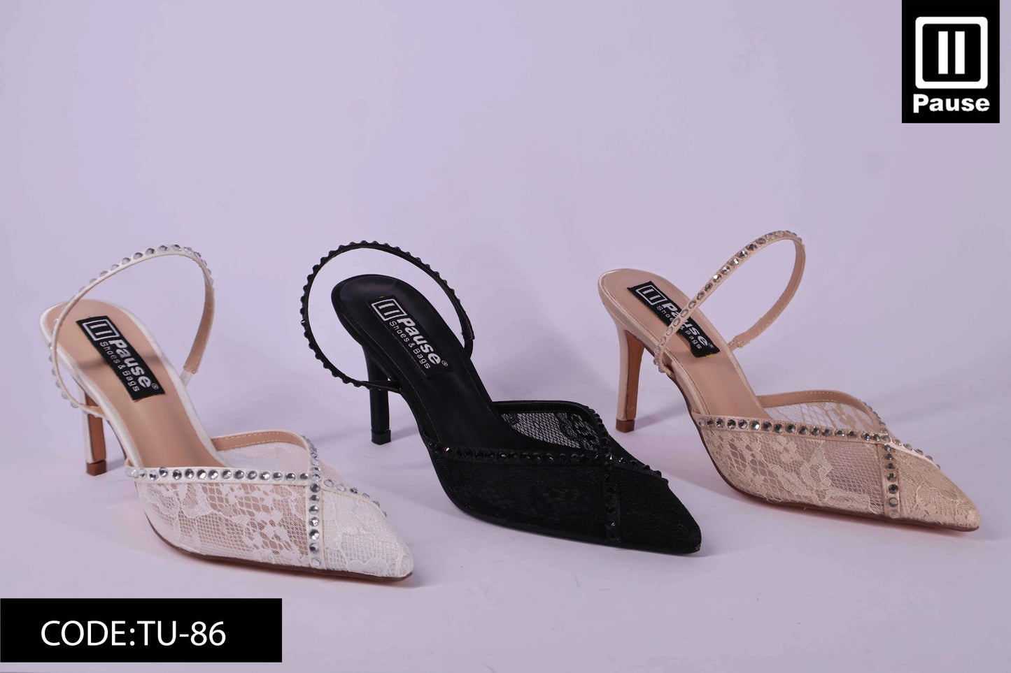 TU-86 SLINGBACK HEELS